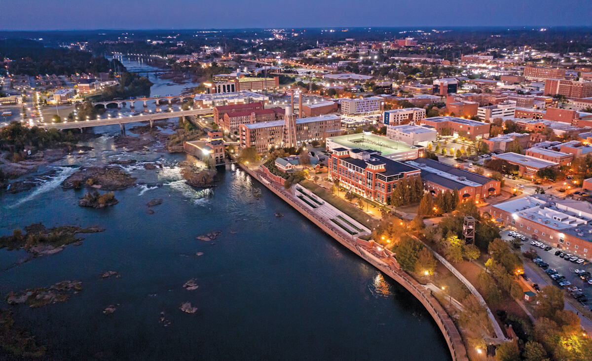Industrial warehouses and commercial facilities in Columbus metro area